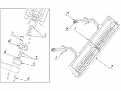 Каток прикатывающий ПШКК 12.160