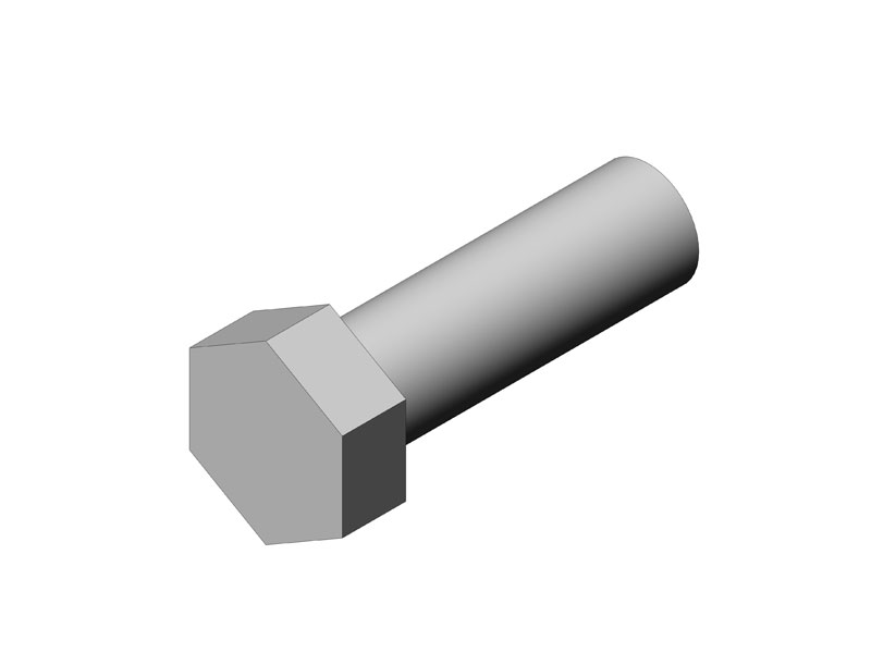 Болт М10-6gх25.66.019 ДСТУ ГОСТ 7796:2008