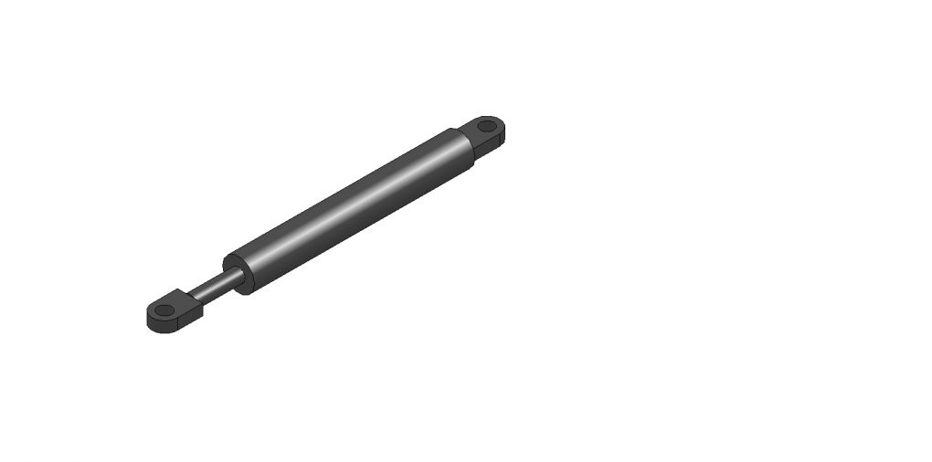 Пружина газовая 80х245х500 