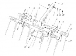 Борона ПШКК 12.190