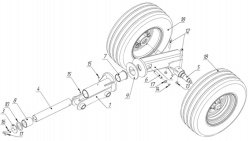 Колесо переднее 73.00.100