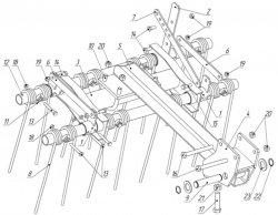Борона 73.00.450